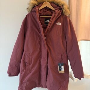 The North Face Women’s Arctic Parka – Wild Ginger, Size 2X NWT